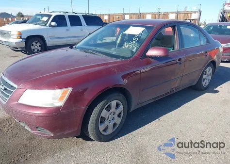 2009 Hyundai Sonata Gls from USA, damaged, VIN 5NPET46C89H516547